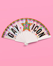 Load image into Gallery viewer, Pride Gay Icon Fan | rainbow, parade, festival