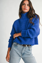 Load image into Gallery viewer, 3483IK Soft Brushed Mock Neck Sweater