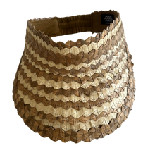 Load image into Gallery viewer, Stripe Woven Playa Visor
