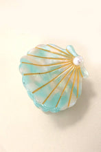 Load image into Gallery viewer, BEACH OCEAN CELLULOSE SEASHELL HAIR CLAW CLIPS | 40H782