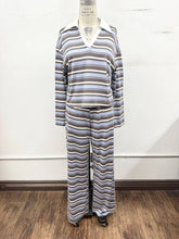Load image into Gallery viewer, Striped Polo Lounge Set