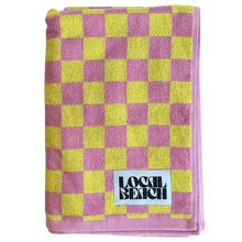 Load image into Gallery viewer, Checker Beach & Bath Towel