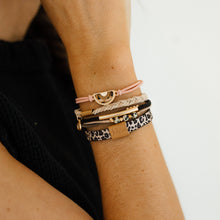 Load image into Gallery viewer, "Wild" Animal Print with Pink Accent Hair Tie Bracelets