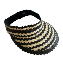 Load image into Gallery viewer, Stripe Woven Playa Visor