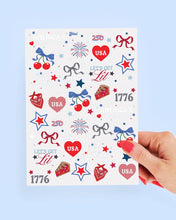 Load image into Gallery viewer, America 250 Tattoos | patriotic, 4th of july, usa, temporary