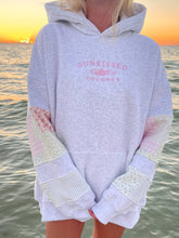 Load image into Gallery viewer, Sunkissedcoconut Quilted Pastel Embroidered Hoodie