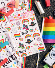 Load image into Gallery viewer, Pride Temporary Tattoos | rainbow, lgbtq, bachelorette