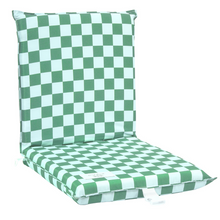Load image into Gallery viewer, Checker Backpack Reclining Beach Lounger Green/Blue