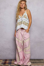 Load image into Gallery viewer, A-body Flared Fit Double Gauze Floral Embroidery Sleeveless
