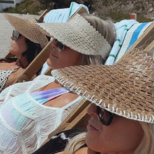 Load image into Gallery viewer, Playa Crochet Straw Visor