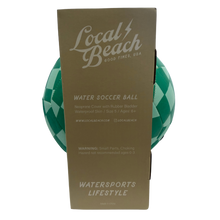 Load image into Gallery viewer, Local Beach Checker Beach & Water Soccer Size 5 Green/Blue