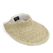 Load image into Gallery viewer, Playa Crochet Straw Visor