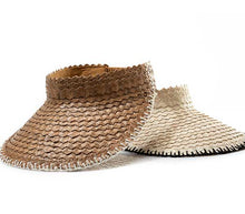 Load image into Gallery viewer, Playa Crochet Straw Visor