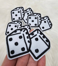 Load image into Gallery viewer, Rolling Dice Embroidery Iron On Patch