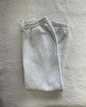 Load image into Gallery viewer, Pearl Grey Basic Blank Jogger Sweatpants