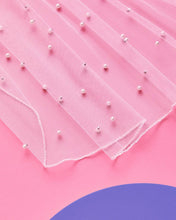 Load image into Gallery viewer, Pearl Bridal Veil, Bachelorette Party Accessory
