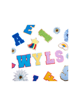 Load image into Gallery viewer, Rainbow Assorted Letters & Numbers Patches | Set