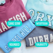 Load image into Gallery viewer, Custom Beach Summer Print Appliqué Hooded Sweatshirts