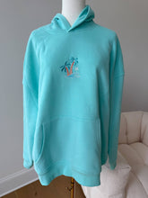 Load image into Gallery viewer, Ocean Gem Embroidered Mockneck Hoodie