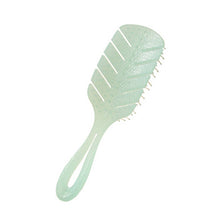 Load image into Gallery viewer, LEAF JELLY COLOR HOLLOW QUICK DRY HAIR COMB_CWAHA1881