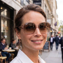 Load image into Gallery viewer, Studio - Oversized Gradient Polarized Sunglasses for Women