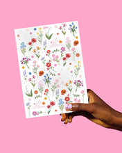 Load image into Gallery viewer, Wildflower Temporary Tattoos - garden, easter, pastel spring