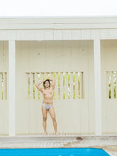 Load image into Gallery viewer, CTS FLORAL STRIPE SWIM BRIEF