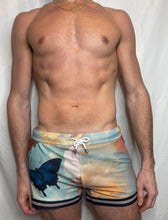 Load image into Gallery viewer, CTS BUTTERFLY CLOUDS SWIM TO GYM SHORT