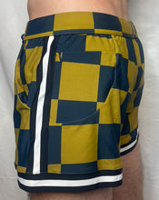 Load image into Gallery viewer, CTS BIG BOX GREEN CHECKER SWIM TO GYM SHORT