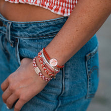 Load image into Gallery viewer, "Sweet" Pink Cherry Hair Tie Bracelets