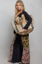 Load image into Gallery viewer, Handwoven Earthy Tone Textured Bohemian Casual Tote Bags
