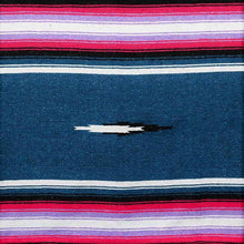 Load image into Gallery viewer, Aegean Blue and Pink Baja Diamond Blanket