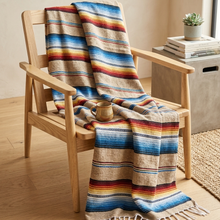 Load image into Gallery viewer, Authentic Mexican Blanket - Mojave Sunset | Sarape Throw