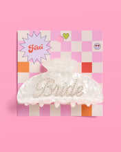 Load image into Gallery viewer, Bride Clip Acrylic Accessory, Bach Party Gift, Bridal Shower