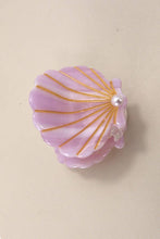 Load image into Gallery viewer, BEACH OCEAN CELLULOSE SEASHELL HAIR CLAW CLIPS | 40H782