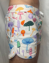 Load image into Gallery viewer, CTS GAYSHROOMS SWIM TO GYM SHORT- WHITE