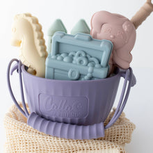 Load image into Gallery viewer, Mermaids Cove Silicone Beach Toy Set