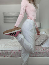 Load image into Gallery viewer, Pearl Grey Basic Blank Jogger Sweatpants
