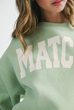 Load image into Gallery viewer, 9130GK Oversized Graphic Pullover Sweatshirt