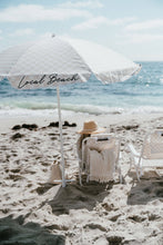 Load image into Gallery viewer, Sand Checker Beach Umbrella