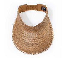 Load image into Gallery viewer, Playa Crochet Straw Visor