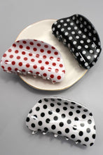 Load image into Gallery viewer, JUMBO POLKA DOT HAIR CLAW CLIPS | 40H1018