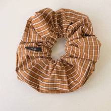 Load image into Gallery viewer, Plaid Scrunchie Hair Tie College Style Accessory_CWAHA07763