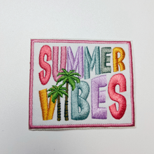 Load image into Gallery viewer, 3" Summer Vibes - Embroidered Hat Patch