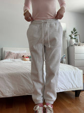 Load image into Gallery viewer, Pearl Grey Basic Blank Jogger Sweatpants