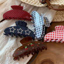 Load image into Gallery viewer, Leopard Bow Banana Clip Retro Hair Accessory_CWAHA07896