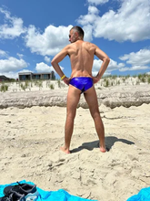 Load image into Gallery viewer, CTS BLUE METALLIC SWIM BRIEF