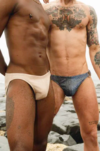 Load image into Gallery viewer, CTS ROYAL BLUE GLITTER CLASP SWIM BRIEF