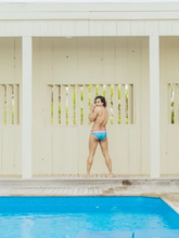Load image into Gallery viewer, CTS EMERALD RETRO STRIPE SWIM BRIEF