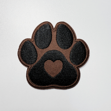 Load image into Gallery viewer, 2.5" Paw Print  -  Embroidered Hat Patch
